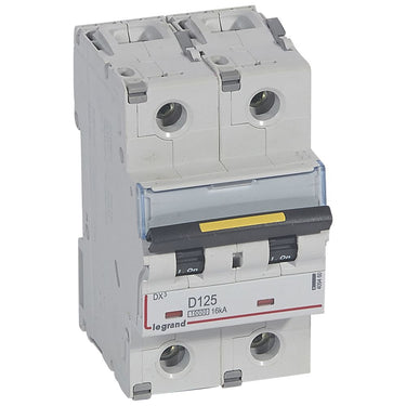 DX³ MCB automatsikring D125 2pol 3M 10000/16KA - 1