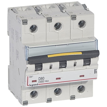 DX³ MCB automatsikring D80 3pol 4,5M 10000/16KA - 1