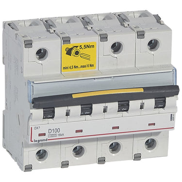 DX³ MCB automatsikring D100 3pol 6M 10000/16KA - 1