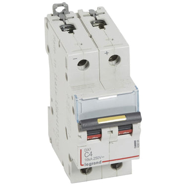 DX³ DC-automatsikring MCB 4A 2pol 2Modul 16KA - 1