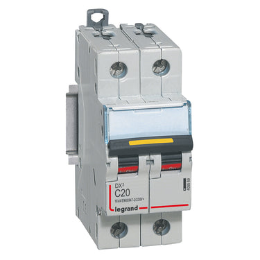 DX³ DC-automatsikring MCB 20A 2pol 2Modul 16KA - 1