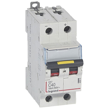 DX³ DC-automatsikring MCB 40A 2pol 2Modul 16KA - 1