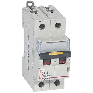 DX³ DC-automatsikring MCB 63A 2pol 2Modul 16KA - 1