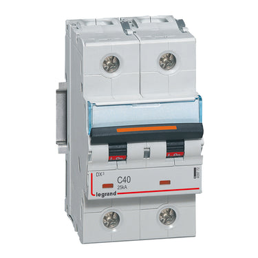 DX³ MCB automatsikring C40 2pol 3M 25KA - 1