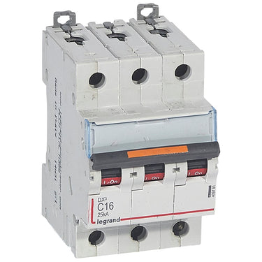 DX³ MCB automatsikring C16 3pol 3M 25KA - 1