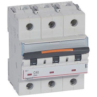 DX³ MCB automatsikring C40 3pol 4,5M 25KA - 1