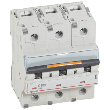 DX³ MCB automatsikring C100 3pol 4,5M 25KA - 1