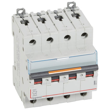 DX³ MCB automatsikring C2 4pol 4M 25KA - 1