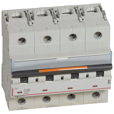 DX³ MCB automatsikring C50 4pol 6M 25KA - 1