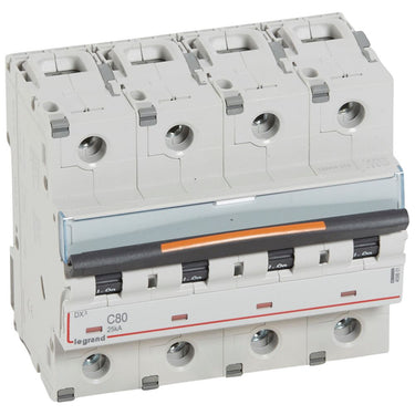 DX³ MCB automatsikring C80 4pol 6M 25KA - 1