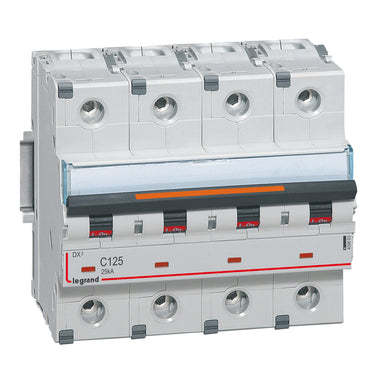 DX³ MCB automatsikring C125 4pol 6M 25KA - 1
