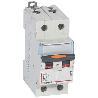 DX³ MCB automatsikring D10 2pol 2M 25KA - 1