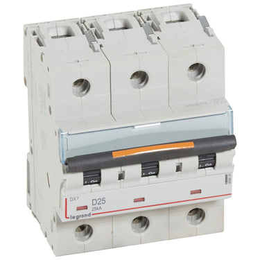 DX³ MCB automatsikring D25 3pol 4,5M 25KA - 1