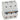 DX³ MCB automatsikring D40 3pol 4,5M 25KA - 1