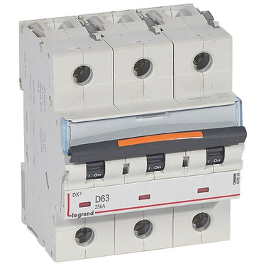 DX³ MCB automatsikring D63 3pol 4,5M 25KA - 1
