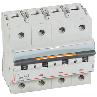 DX³ MCB automatsikring D32 4pol 6M 25KA - 1