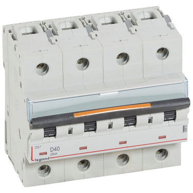 DX³ MCB automatsikring D40 4pol 6M 25KA - 1