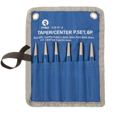 Irimo dornesæt med 8-kantet skaft 6 dele 2 3 4 5 6 og 4 mm - 1