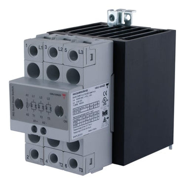 3-Polet Solid-state relæ Udg 3x600volt/3x25Amp Indg 5-32VDC - 1