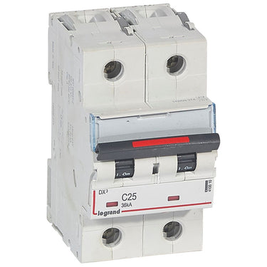 DX³ MCB automatsikring C25 2pol 3M 36KA - 1