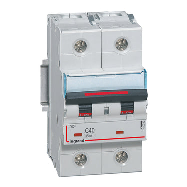DX³ MCB automatsikring C40 2pol 3M 36KA - 1