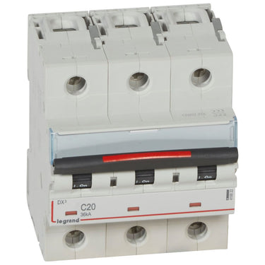 DX³ MCB automatsikring C20 3pol 4,5M 36KA - 1