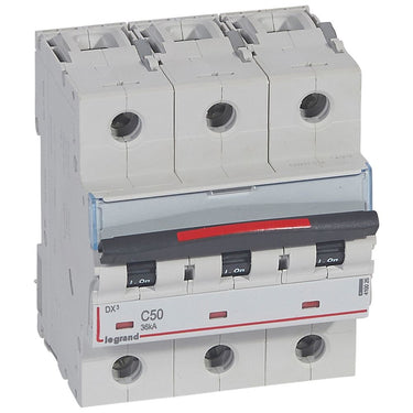 DX³ MCB automatsikring C50 3pol 4,5M 36KA - 1