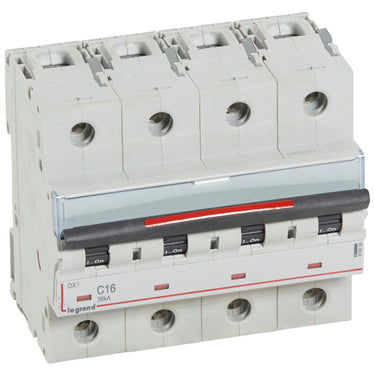 DX³ MCB automatsikring C16 4pol 6M 36KA - 1
