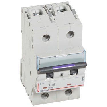 DX³ MCB automatsikring C10 2pol 3M 50KA - 1