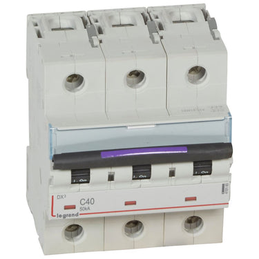DX³ MCB automatsikring C40 3pol 4,5M 50KA - 1