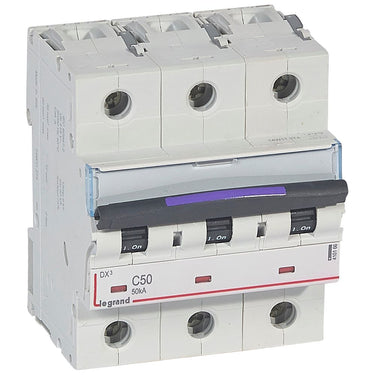 DX³ MCB automatsikring C50 3pol 4,5M 50KA - 1
