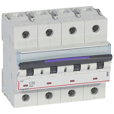 DX³ MCB automatsikring C32 4pol 6M 50KA - 1