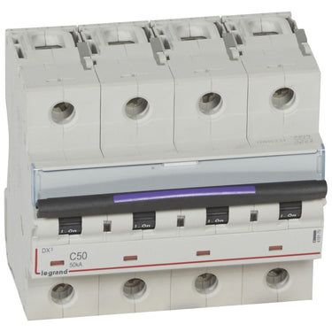 DX³ MCB automatsikring C50 4pol 6M 50KA - 1