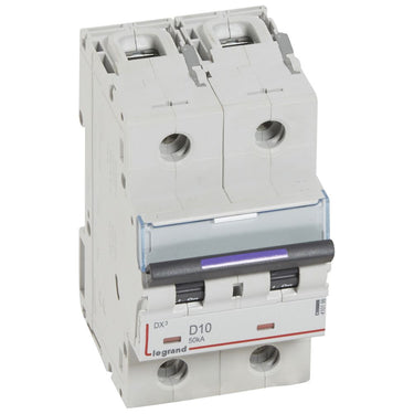 DX³ MCB automatsikring D10 2pol 3M 50KA - 1