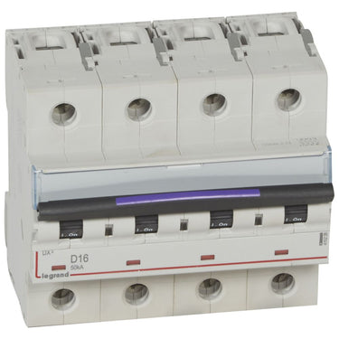 DX³ MCB automatsikring D16 4pol 6M 50KA - 1