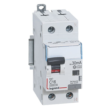 DX³ RCBO kombiafbryder C16 1pol+N 30mA type-A 2M 6000/6KA - 1