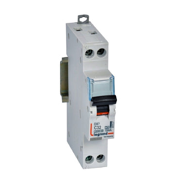 DX³ RCBO kombiafbryder C32 1pol+N 10mA type-A 1M 6000/6KA - 1