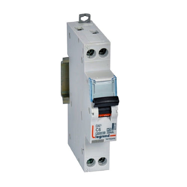 DX³ RCBO kombiafbryder C6 1pol+N 30mA type-A 1M 6000/6KA - 1