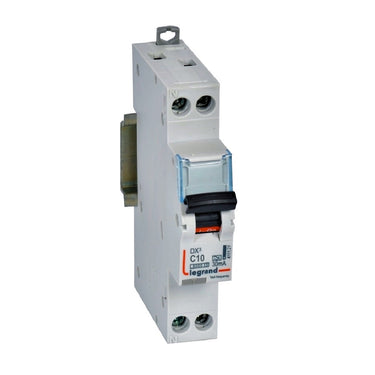 DX³ RCBO kombiafbryder C10 1pol+N 30mA type-A 1M 6000/6KA - 1