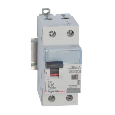 DX³ RCBO kombiafbryder B16 1pol+N 30mA type-A 2M 6000/6KA - 1