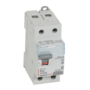DX³ RCCB fejlstrømsafbryder 80A 2pol 30mA type-A 2M 10KA - 1