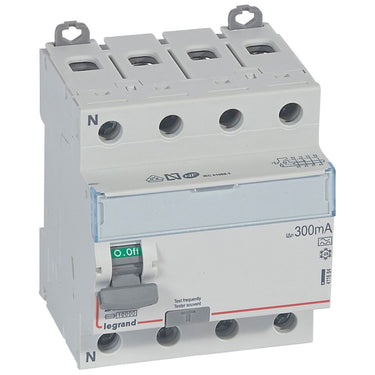 DX³ RCCB fejlstrømsafbryder 25A 4pol 300mA type-A 4M 10KA - 1