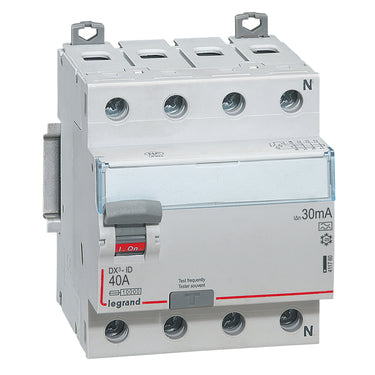 DX³ RCCB fejlstrømsafbryder 40A 4pol 30mA type-A 4M 10KA - 1