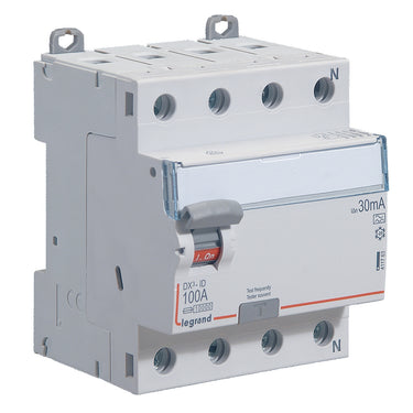 DX³ RCCB fejlstrømsafbryder 100A 4pol 30mA type-A 4M 10KA - 1