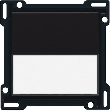 Tangent enkelt med tekstfelt black coated - 1