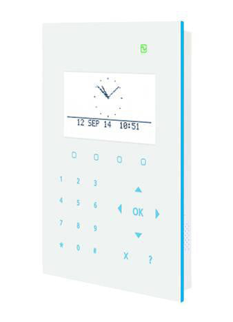 Betjeningspanel Compact med touch EM/Mifare kortlæser og audio SPCK521 - 1