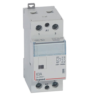 CX3 DIN kontaktor 230Vac 2NO 63A 2M - 1