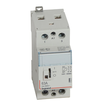 CX3 DIN kontaktor 230Vac 2NO 63A med håndtag 2M - 1