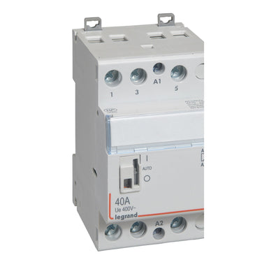 CX3 DIN kontaktor 230Vac 3NO 40A med håndtag 3M - 1