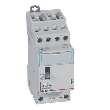 CX3 DIN kontaktor 230Vac 4NO 25A lydløs 2M - 1